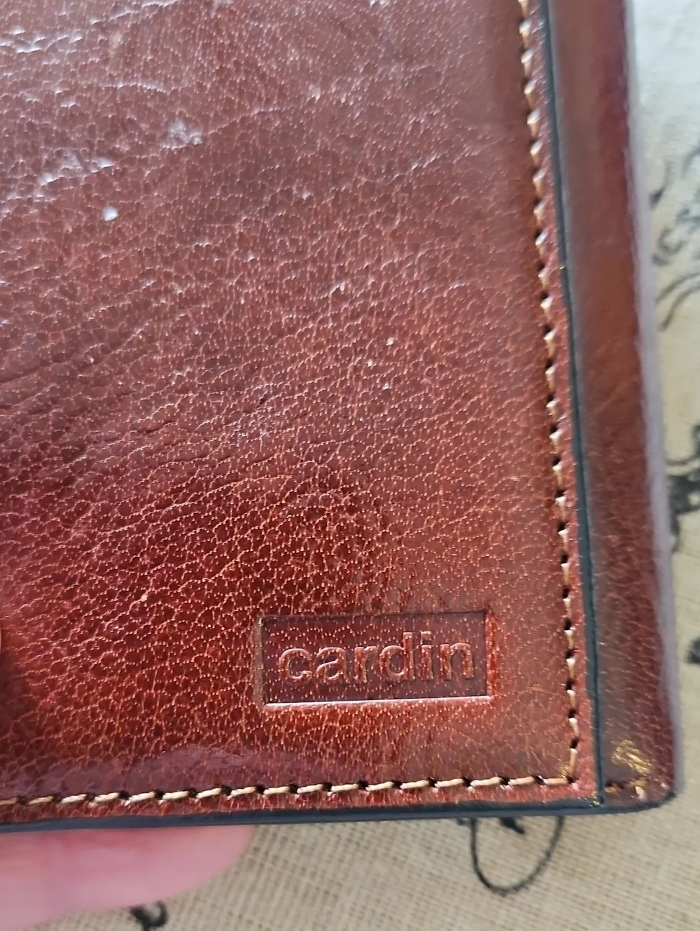 Pierre Cardin Brown Leather Bifold Wallet